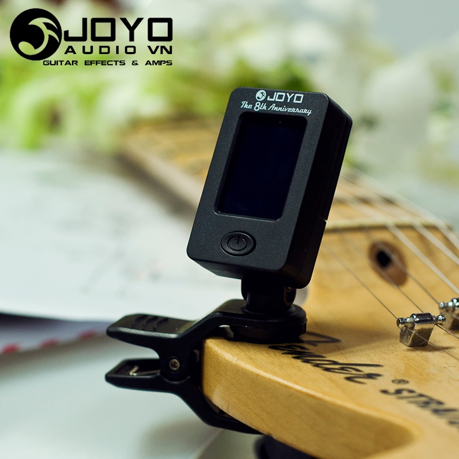 Joyo JT-01 Tuner Chính Hãng - Máy Lên Dây Guitar, Chromatic, Bass, Violin, Ukulele C, Ukulele D