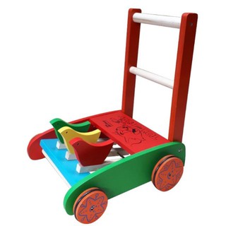 Xe Tập Đi Gỗ Cho Bé ( Hiệu Em Bé Vàng Loại 1)