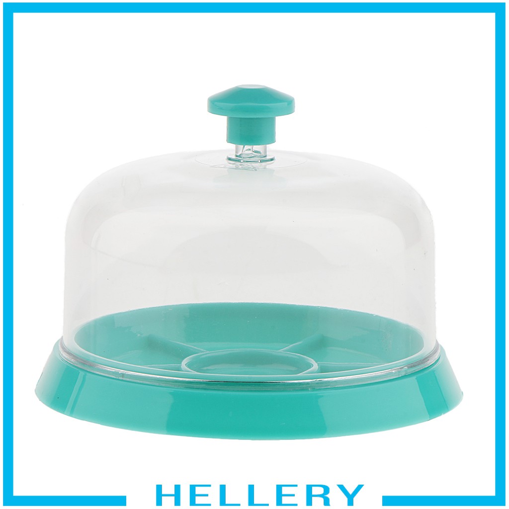 Khay Acrylic Trong Suốt Màu Xanh Dương Chống Bụi Cho Đồng Hồ / Trang Sức