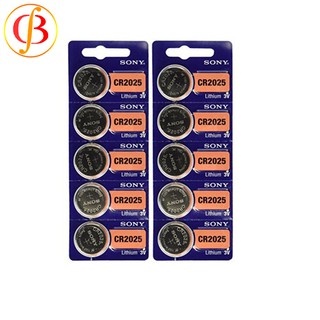 Pin CR2025 Sony Lithium 3V (Vỉ 1 viên)