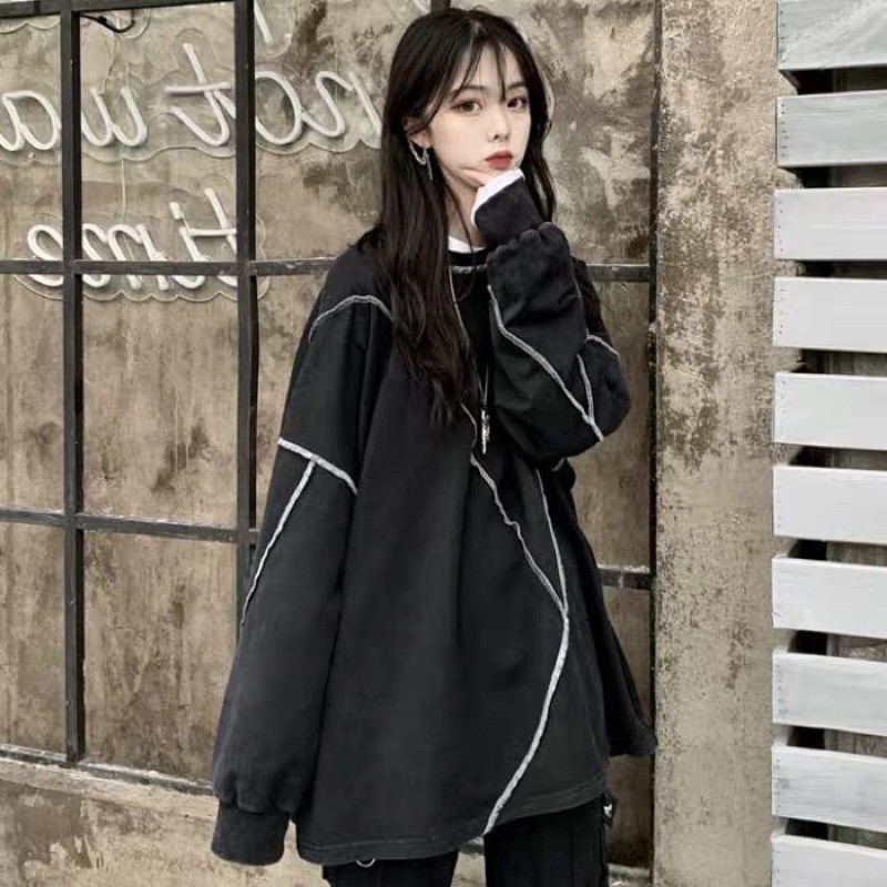 [ORDER TAOBAO] Áo sweater ulzzang viền có sẳn