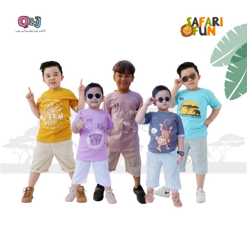 Bộ Đồ Vest Cho Bé Trai Dòng Q&J 6 7 8 9 10 Tuổi
