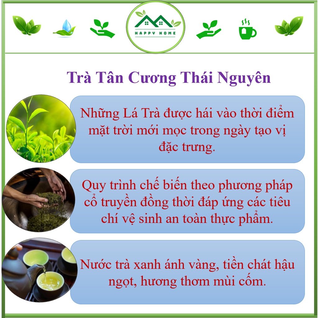 Trà Đinh Nõn Tân Cương Thái Nguyên,  trà (chè)Đinh Nõn Tân Cương trà xanh chuẩn VIETGAP trà sạch 100%
