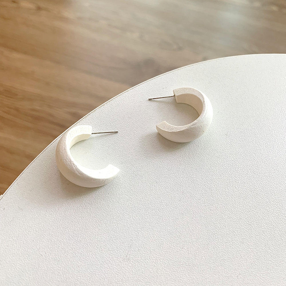 Bông tai hình mặt trăng/ chữ C kiểu dáng thời trang