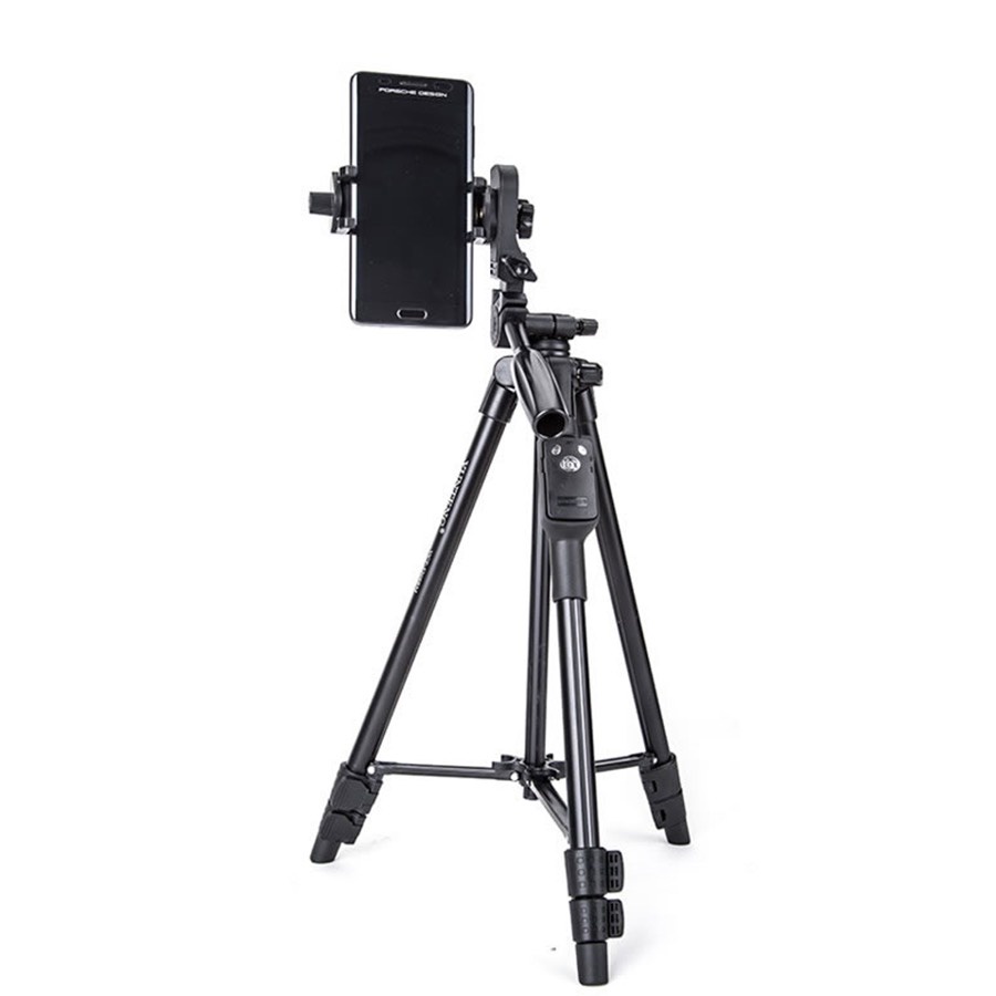 Gậy chụp hình máy ảnh, cây Tripod YUNTENG 5208 làm giá đỡ livestream tự sướng, selfie 3 chân GT3C005