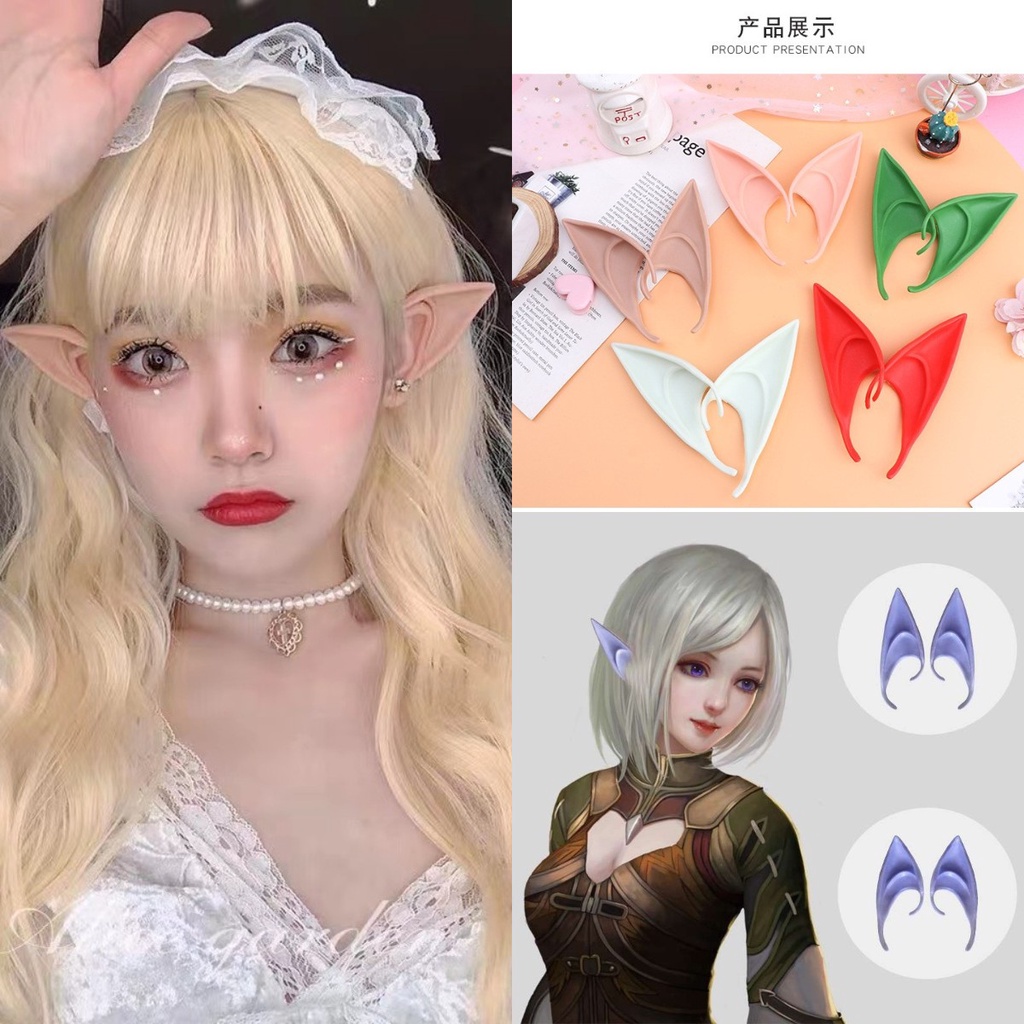 Bông Tai Đôi Cánh Thiên Thần Hóa Trang Nhân Vật Anime Catwalk Hai Chiều