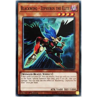 [Thẻ Yugioh] Blackwing - Zephyros the Elite |EN| Common