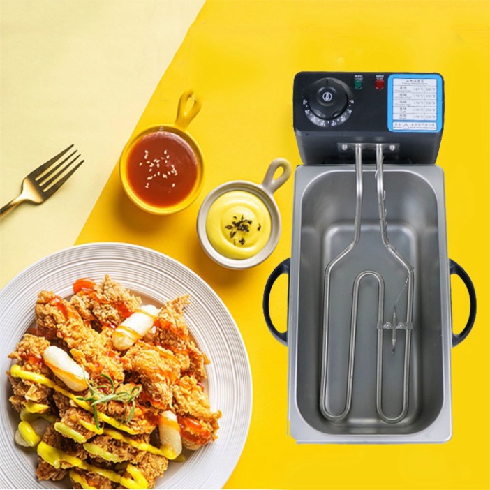 Bếp Chiên, Bếp Chiên Nhúng Điện 4 Lít Cao Cấp