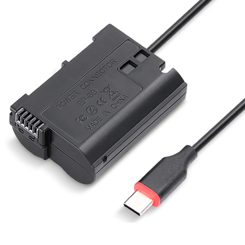 Bộ Chuyển Đổi Nguồn Điện Type-C Sang EN EL15 Cho Máy Ảnh D7100 D800 D810 D7200 D7000
