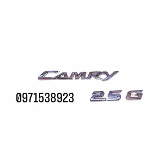 Bộ logo camry dán đuôi xe 2003-2006