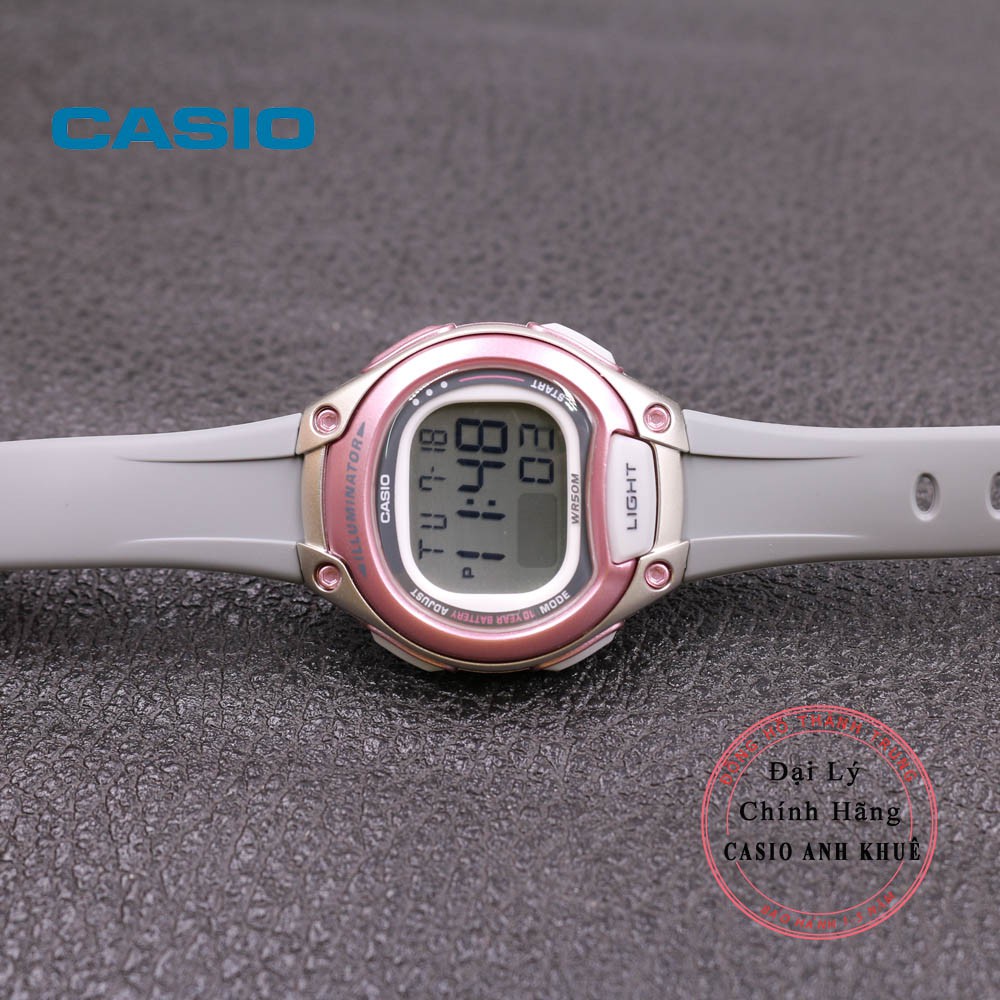 Đồng Hồ Nữ Casio LW-203-8AVDF Dây Nhựa Pin 10 Năm