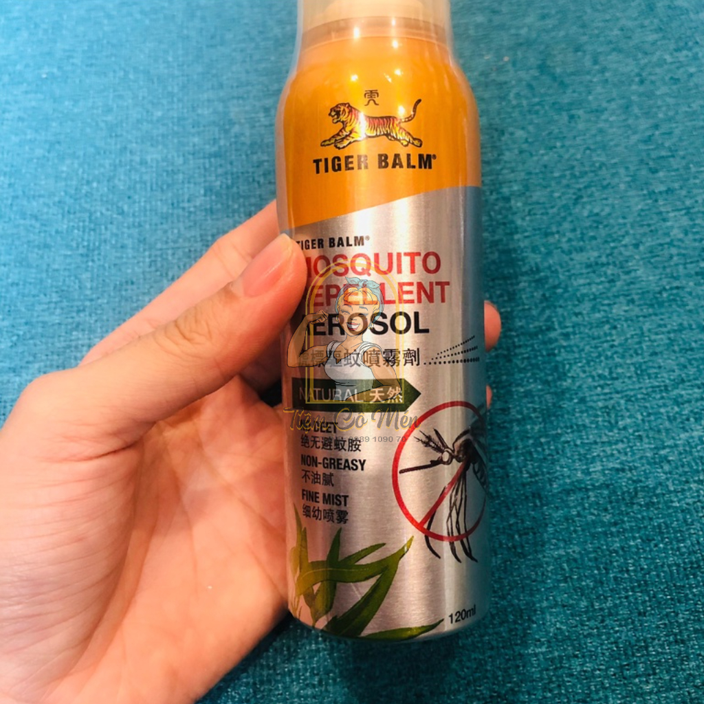 Xịt Chống Muỗi Tiger Balm Mosquito Repellent Aerosol - Nội địa Thái Lan
