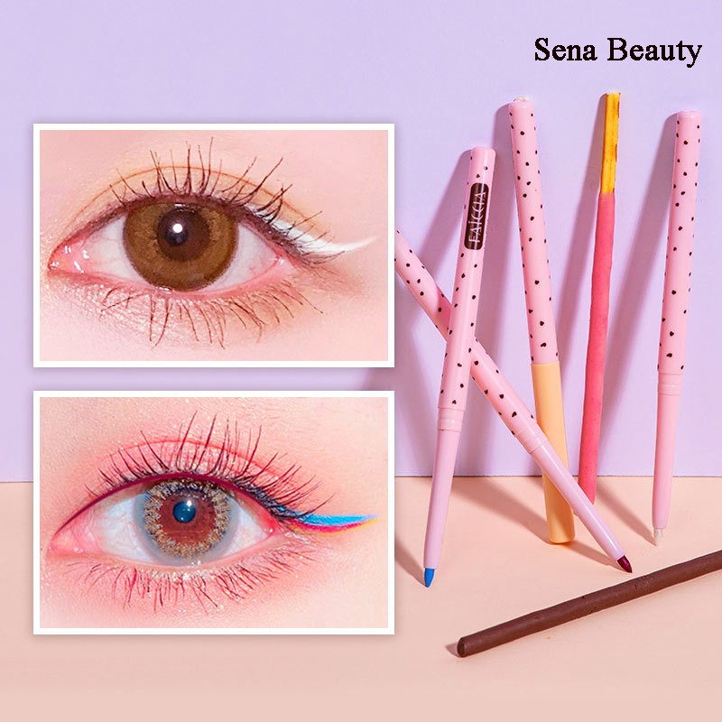 Chì Sáp Kẻ Mí Mắt Faiccia Hồng Chấm Bi Đen BN381 | BigBuy360 - bigbuy360.vn