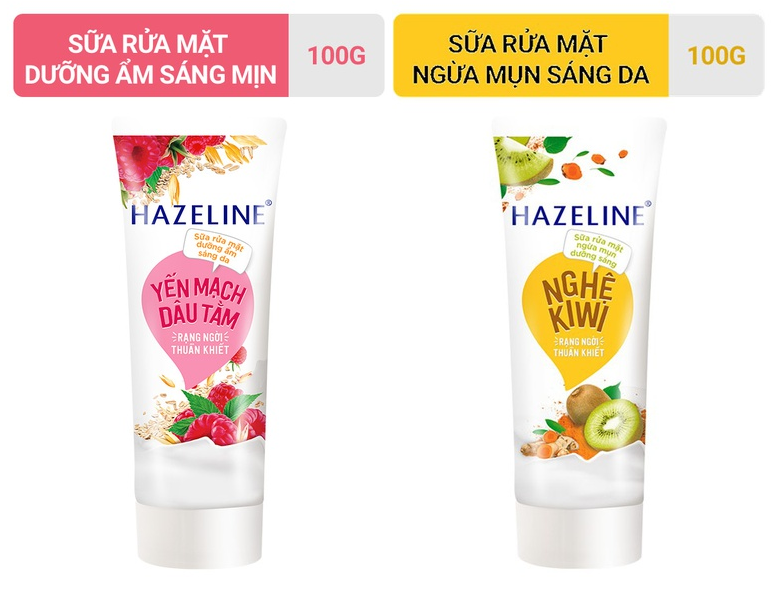 Sữa rửa mặt Hazeline Chiết Xuất Thiên Nhiên 100g