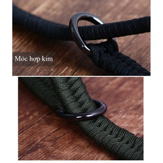 Dây máy ảnh Đeo Tay hand Strap Dây Dù Paracord Đan