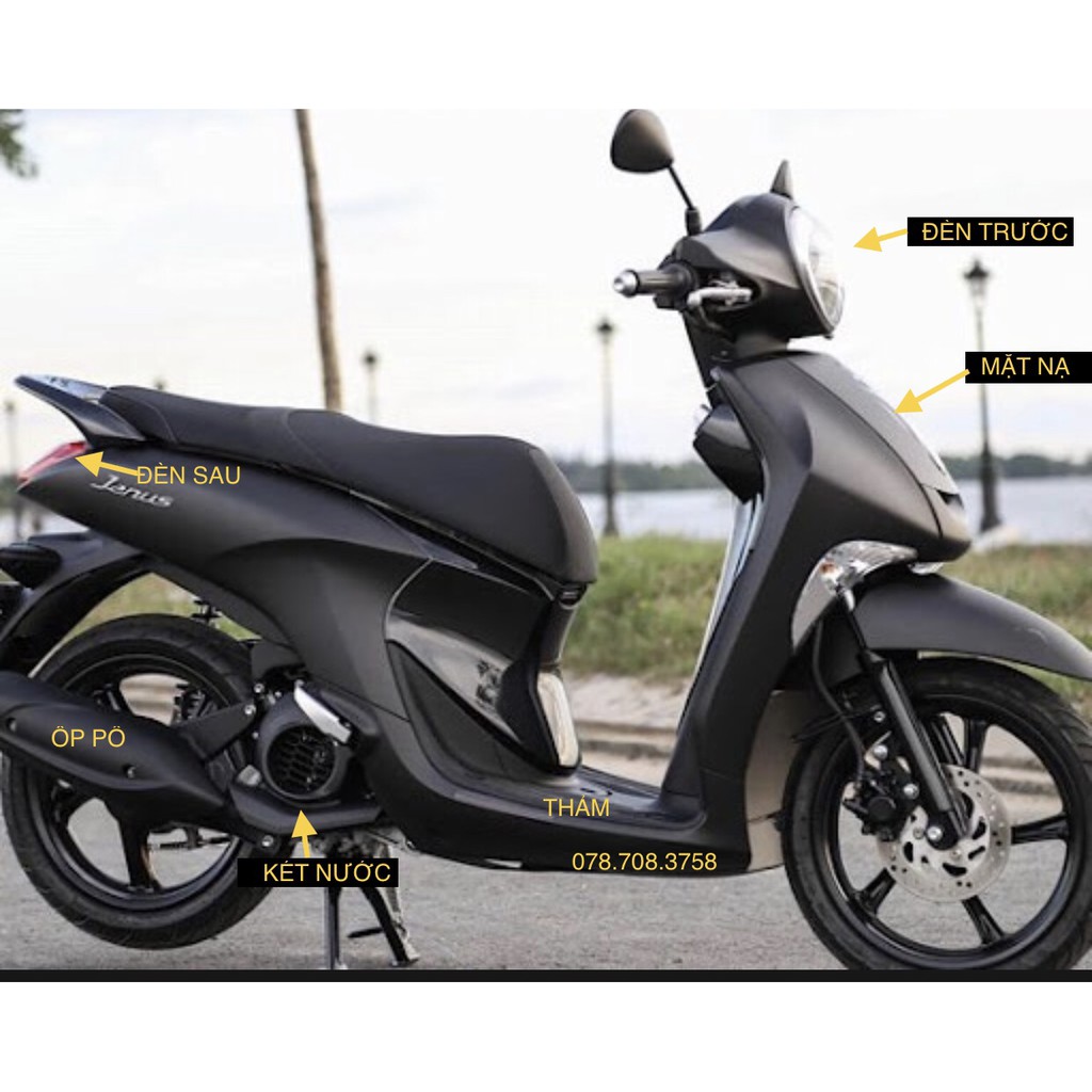 Phụ kiện xe JANUS ốp crom