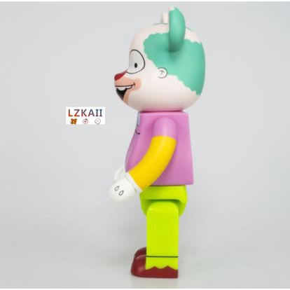 Mô Hình Đồ Chơi Nhân Vật Bearbrick X the Simpson Krusty the Clown & Bartman 400% Lzkail.sg
