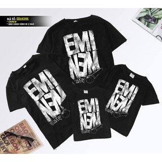 Áo phông gia đình, nhóm, đôi in hình - EMINEM - chất thun cotton siêu đẹp