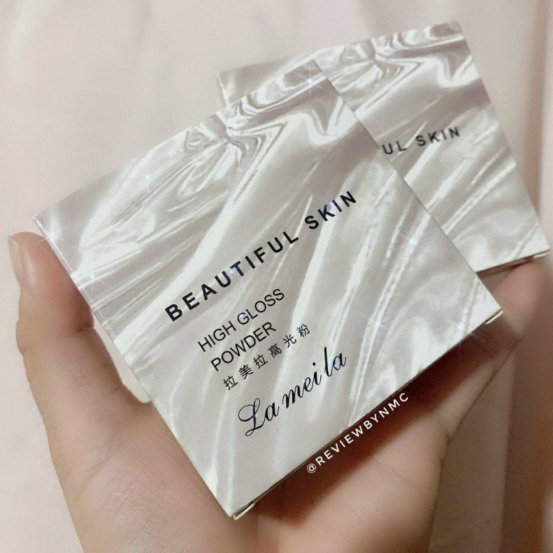 Phấn Bắt Sáng Lameila Beautifull Skin 5051,phấn highlight bắt sáng dưỡng ẩm,nhũ bóng lấp lánh quyến rũ làm sáng da