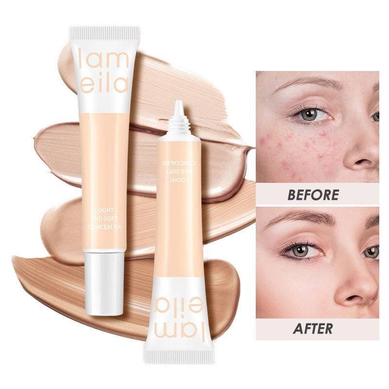 Kem Che Khuyết Điểm Dạng Lỏng 4 Màu Lâu Trôi Không Thấm Nước Che Phủ Toàn Diện Kiểm Soát Dầu Dành Cho Mọi Loại Da