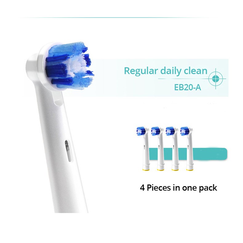 Set 4 đầu bàn chải đánh răng điện Oral-B thay thế tiện dụng cho EB17/ 18/ 20/ 25