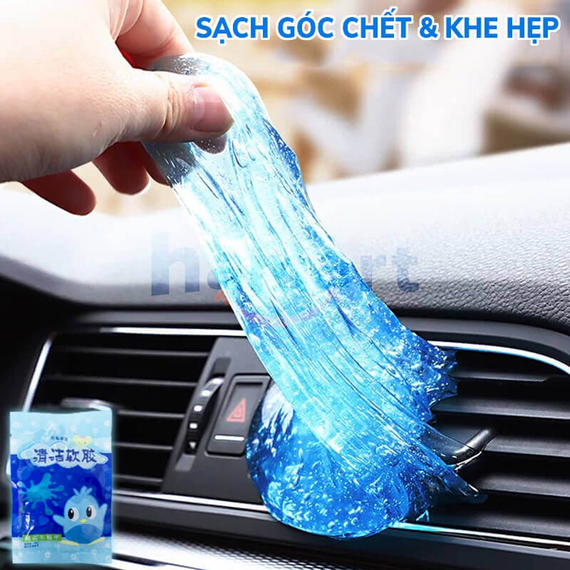 Gel Slime Vệ Sinh Đa Năng Bùn Gel Silicon Vệ Sinh Bàn Phím Lau Bụi Xe Ô Tô Tái Sử Dụng Lâu Dài