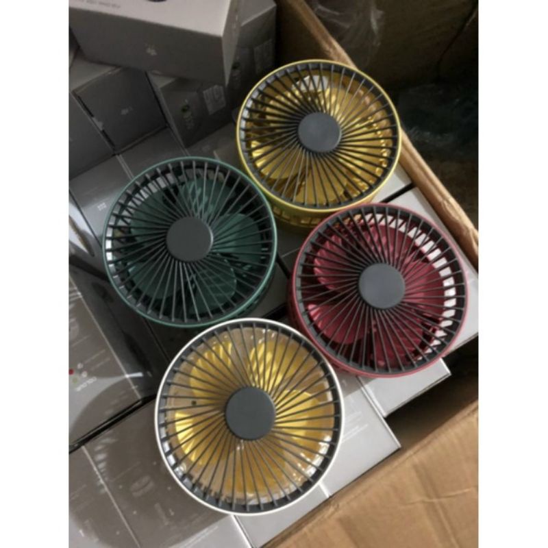 QUẠT MINI GẤP GỌN TÍCH ĐIỆN 3 CHẾ ĐỘ GIÓ