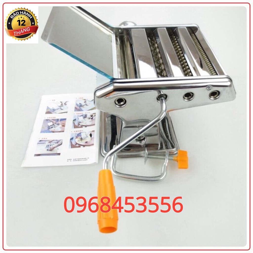 Máy cán bột, cắt mỳ 3 lưỡi dao