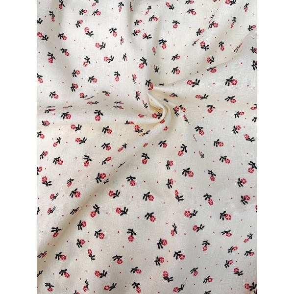 Vải linen hoa lục giác siêu đẹp , may váy áo , dồ handmade