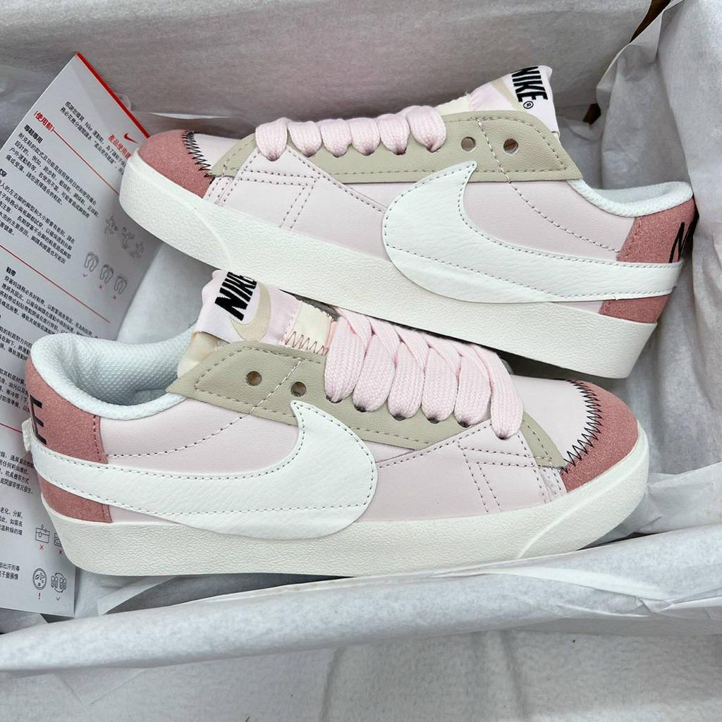 Giày thể thao NIKE BLAZER LOW 77 JUMBO LIGHT SOFT PINK DQ1470 601