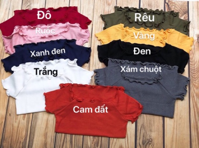 Áo trễ vai ( thun gân ) | WebRaoVat - webraovat.net.vn