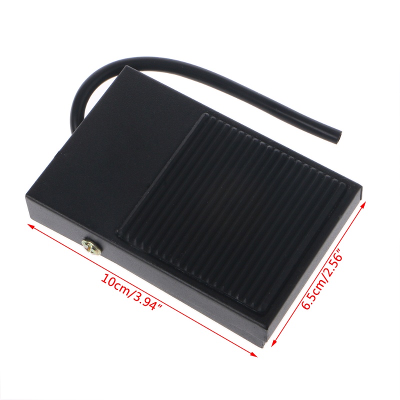 Công Tắc Bàn Đạp Bằng Kim Loại Chống Trượt Chịu Tải Nặng AC 250V 10A