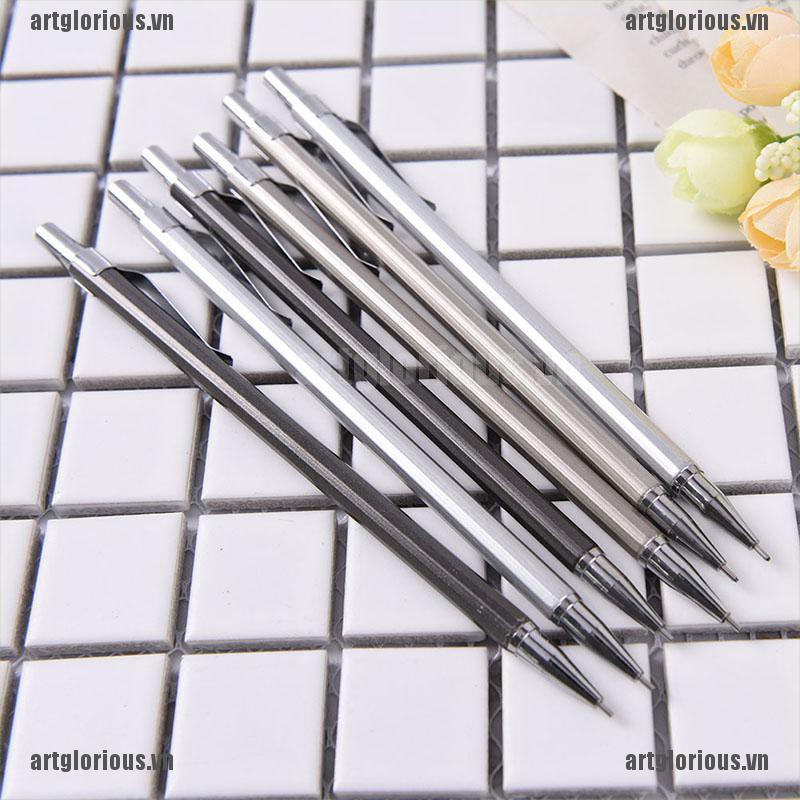 Bút Chì Bấm Tự Động 0.5 / 0.7mm Bằng Kim Loại