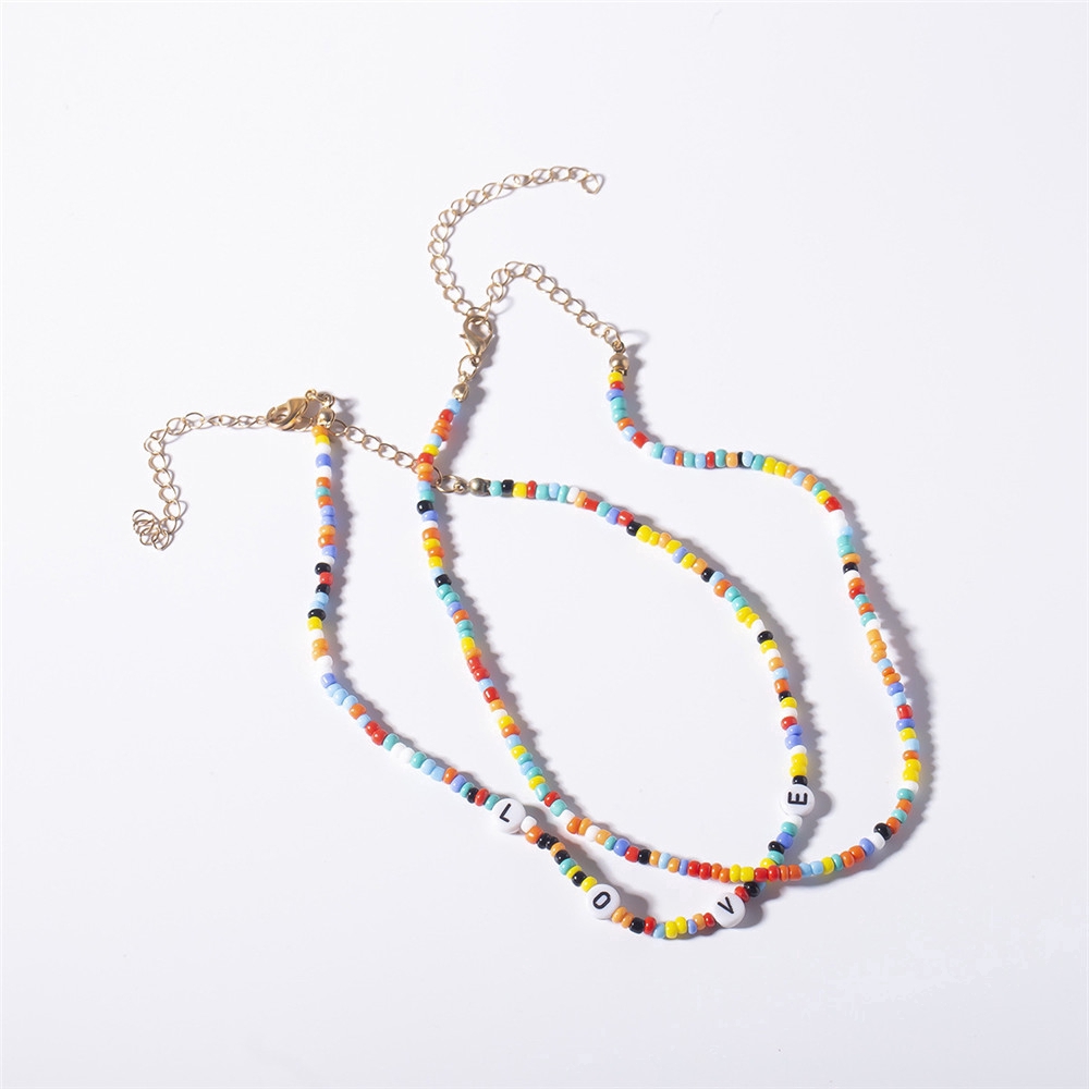 Set 2 dây chuyền handmade phong cách bohemian cho nữ