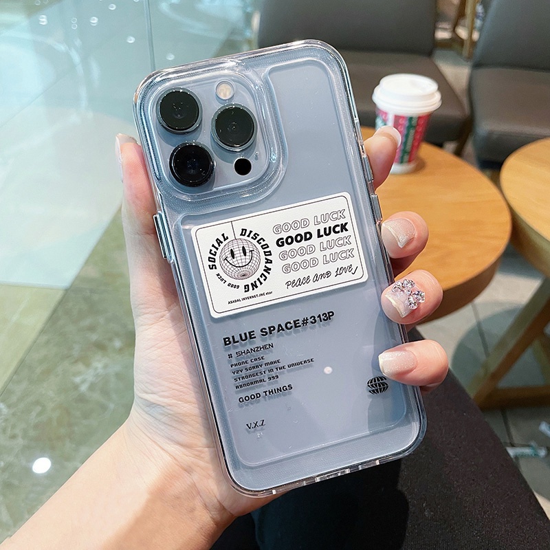 Ốp Điện Thoại Silicon TPU Mềm Trong Suốt Chống Sốc Cho IPhone 14 13 12 Pro XS Max 11 XR 8 7 6 6S 14 Plus