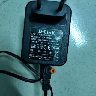 Sạc adapter nguồn 7.5v 1000mA D-Link
