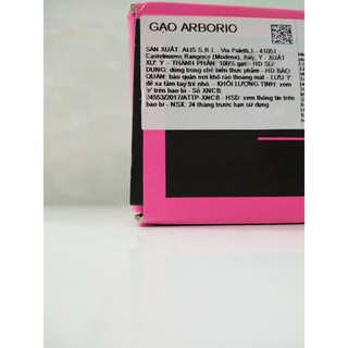 [1 Kg - Arborio] Gạo [Italia] CASA RINALDI Riso Arborio Italiano (nvt-hk5)