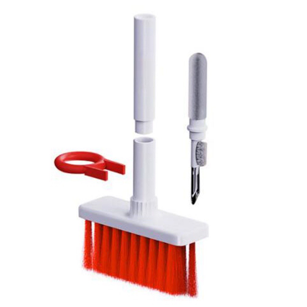 Bộ Dụng Cụ Vệ Sinh Bàn Phím, Điện Thoại, Tai Nghe Đa Năng Gọn Nhẹ Cầm Tay 5 in 1 Làm Sạch Được Hầu Hết Các Vị Trí