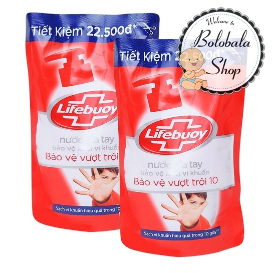 Sữa Rửa Tay Lifebuoy Diệt Khuẩn (túi 450G) - hàng quà tặng