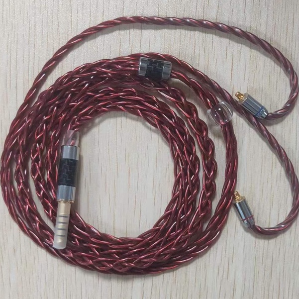 Xinhs Dây Cáp Tai Nghe Nhập Khẩu Nhật Bản 4 Lõi Litz 7N OCC + palladium + Grapheneternary Phù Hợp Với Mọi Loại Tai Nghe
