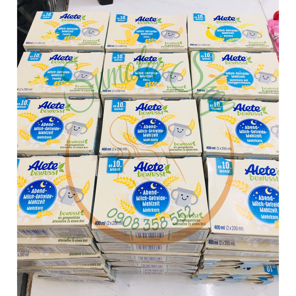 SỮA NƯỚC ALETE NỘI ĐỊA ĐỨC CHO BÉ 10M