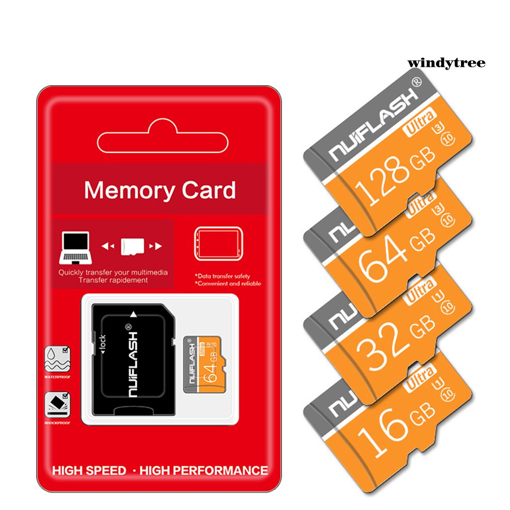 (Hàng Mới Về) Thẻ Nhớ Micro Sd Tf Niuiflash Super Speed C10