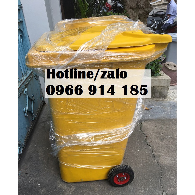 Thùng rác nhựa công cộng 240L giá rẻ