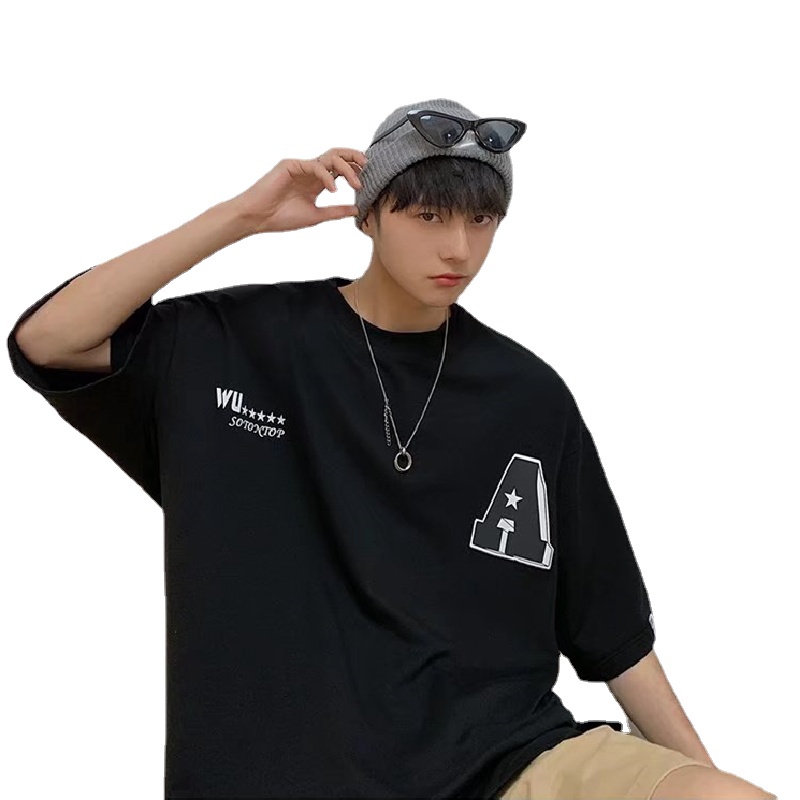 Áo Thun Tay Ngắn Dáng Rộng Thời Trang Mùa Hè Cho Nam Size M-8XL