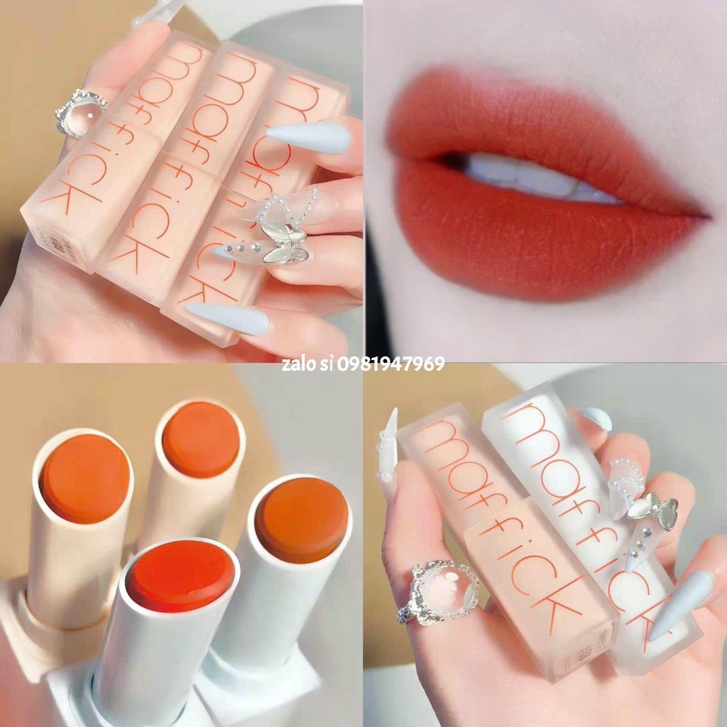 Son thỏi Maffick nội địa Trung chất son lì, mềm, mịn cho bạn bờ môi quyến rũ