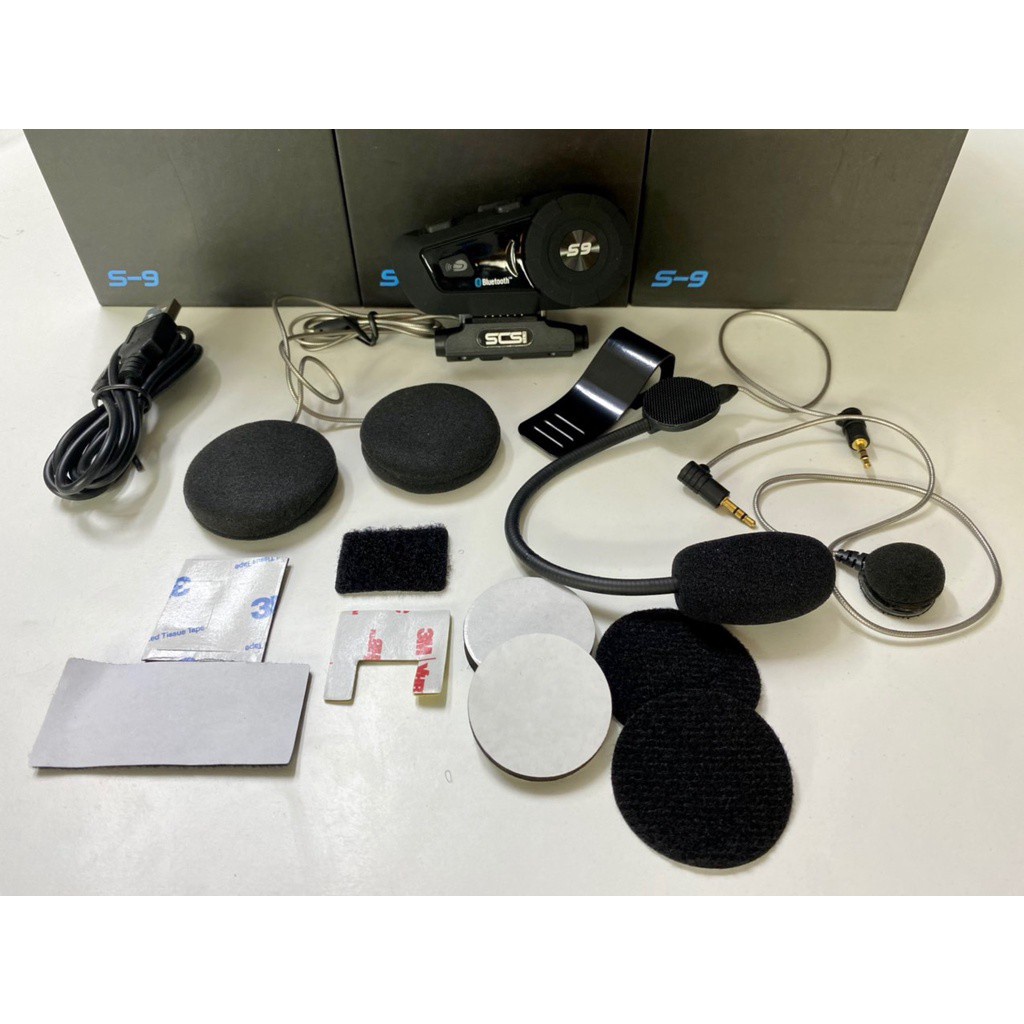 [Chính Hãng] TAI NGHE BLUETOOTH SCS S9 GẮN NÓN BẢO HIỂM