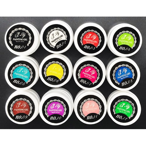 Gel vẽ (Set 12 màu)