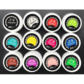 Gel vẽ (Set 12 màu)