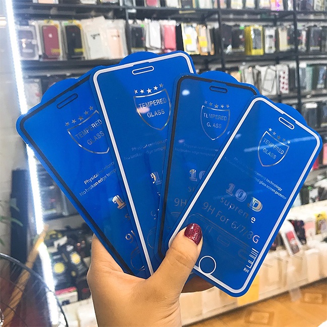 Kính cường lực 10D Full bóng cho các dòng điện thoại táo - Giá rẻ, chất lượng cao - MobileCity