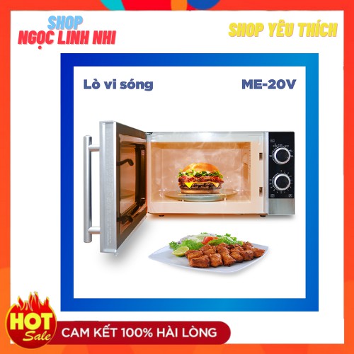 Lò Vi Sóng Asanzo ME-20V, Công Suất 1200W, Dung Tích 20 lít - SHOP NGỌC LINH NHI